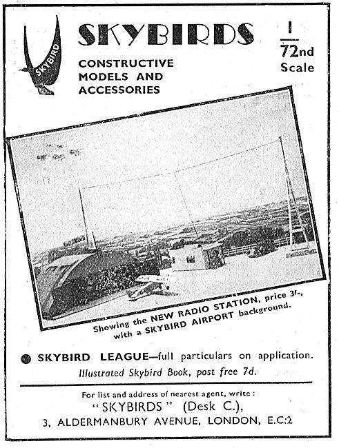 Skybirds Model Airport Featuring New Radio Station               