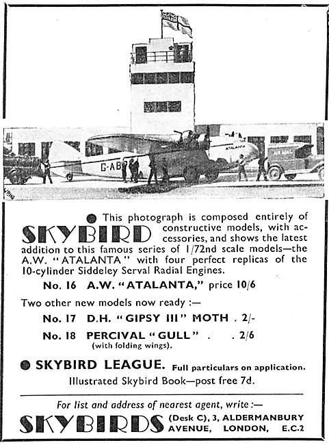 Skybirds Model AW Atalanta                                       