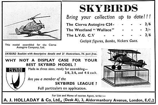 Skybirds 1/72 Scale Aircraft Models                              