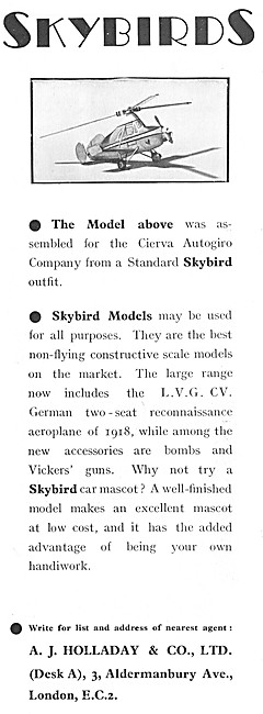 Skybirds Models Autogiro                                         