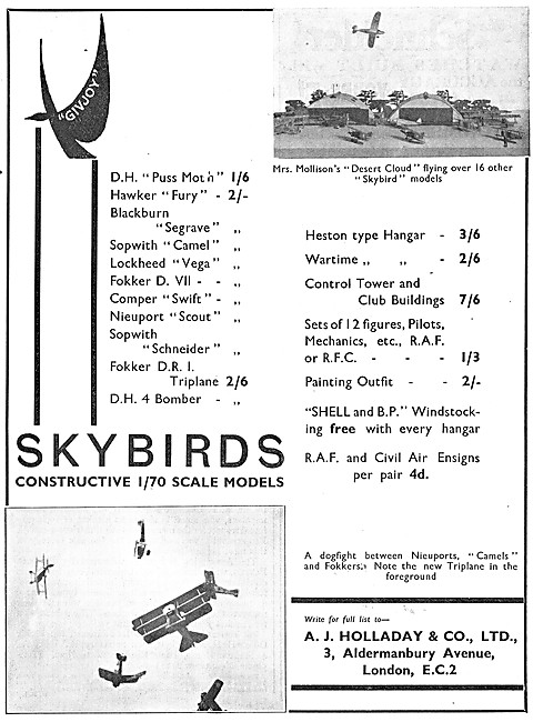 Skybirds Models                                                  