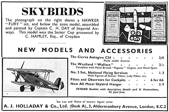 Skybirds Models                                                  