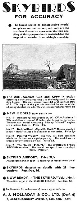 Skybirds Model Anti-Aircraft Gun & Crew                          