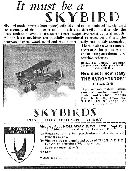 Skybirds - Avro Tutor                                            