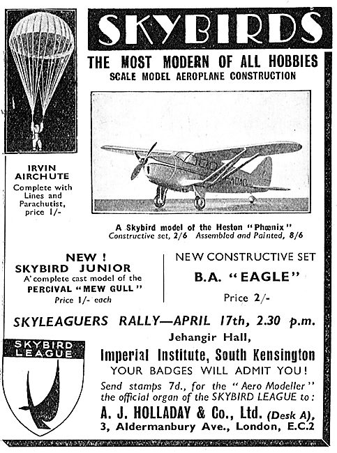 Skybirds Model Aircraft - Heston Phoenix                         