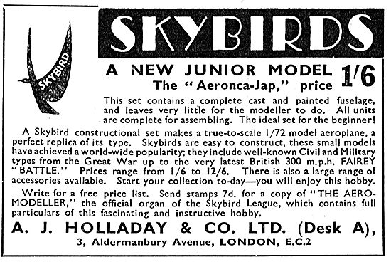 Skybirds Model Aircraft - Aeronca JAP                            