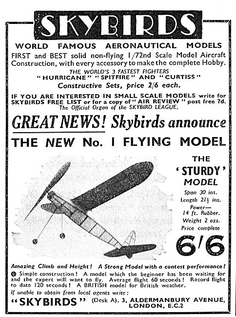 Skybirds Model Aircraft - The 
