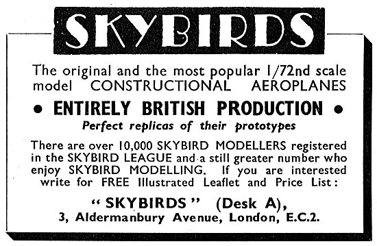 Skybirds 1/72 Scale Model Aircraft: Skybird League               