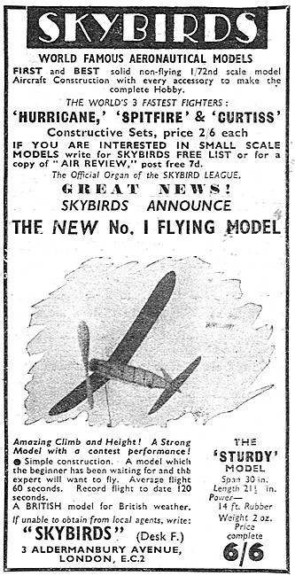 Skybirds Model Aircraft - Skybirds Sturdy                        