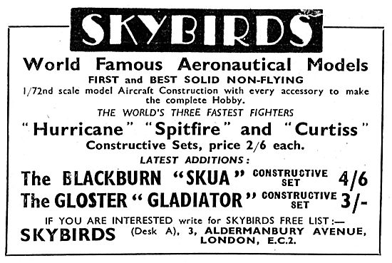 Skybirds Model Aircraft - Blackburn Skua                         