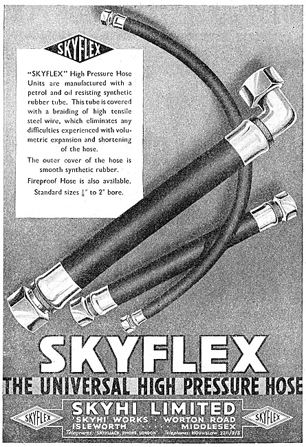 Skyhi Skyflex High Pressure Flexible Hoses                       