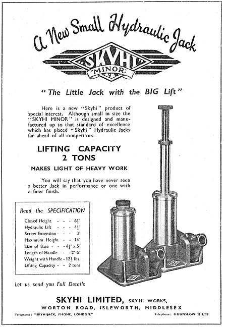 Skyhi Aircraft Jacks & Servicing Ground Equipment                