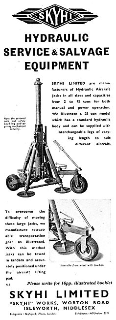 Skyhi Aircraft Jacks, Servicing, Ground & Salvage Equipment      