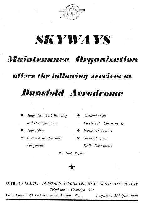 Skyways Maintenance Organisation                                 