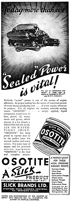 Slick Brands. Osotite Sealant                                    