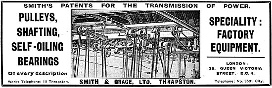 Smith & Grace Ltd. Thrapston - Factory Machinery & Equipment     