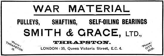 Smith & Grace Ltd. Thrapston - Factory Machinery & Equipment     