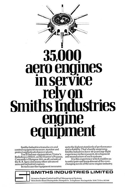 Smiths Industries Engine Control Equipment                       