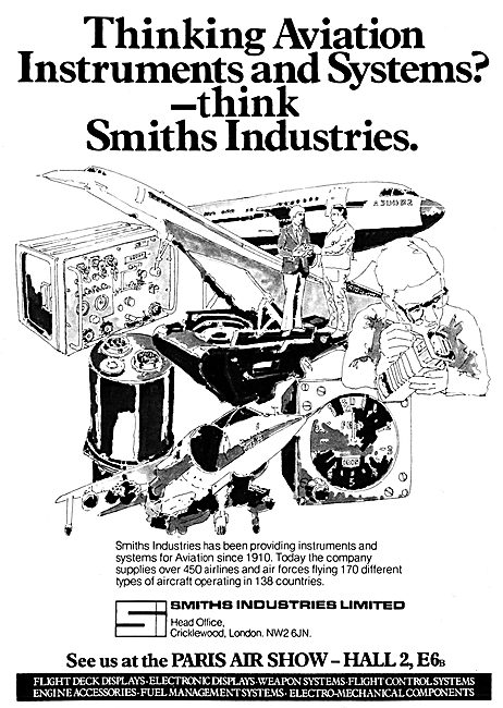 Smiths Aircraft Instruments 1979                                 