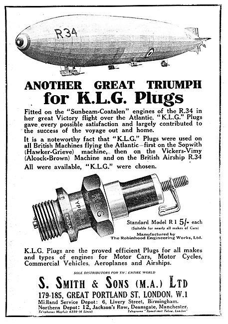 Smiths - KLG Sparking Plugs                                      