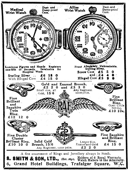 Smiths Aviators Watches & Jewellery                              