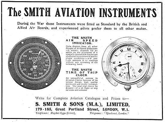 The Smith Air Speed Indicator                                    
