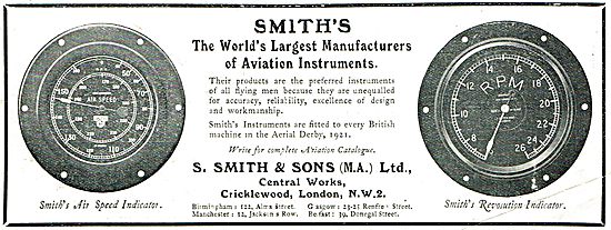 Smiths - The World's Largest Manufacturers Of Aircraft Instrument