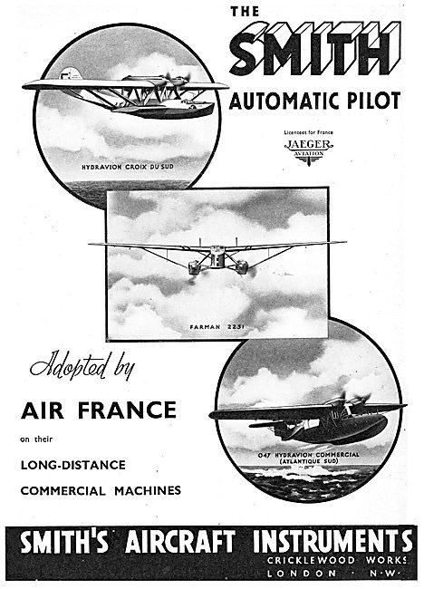 Smiths Aircraft Instruments - The Smith Automatic Pilot          