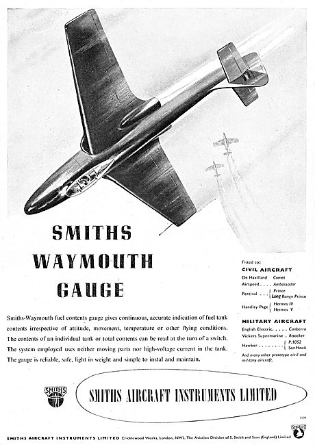 Smiths Waymouth Fuel Contents Gauge                              