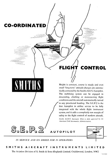 Smiths Flight Systems  Smiths SEP 2 Autopilot                    