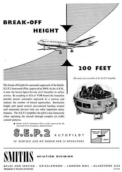 Smith's Flight Systems Smiths Autopilot                          