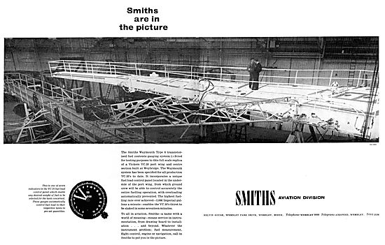 Smiths Waymouth Aircraft Fuel Gauges                             