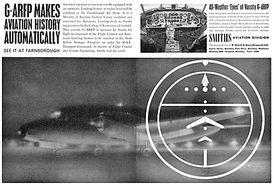 Smiths Flight Systems - Trident G-ARFP Autoland                  