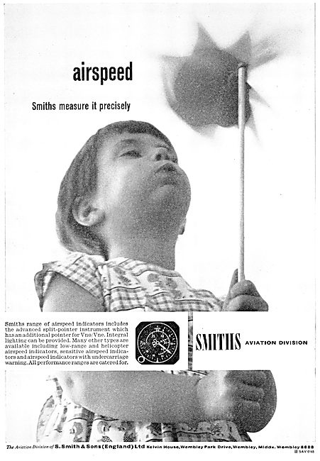 Smiths Aispeed Indicator ASI                                     