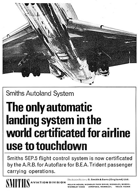 Smiths SEP.5 Flight Control System - Autoflare                   