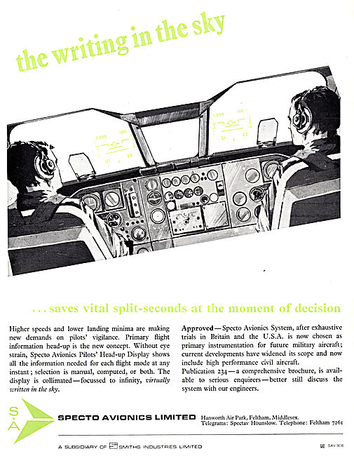 Smiths Instruments & Flight Systems  HUD                         