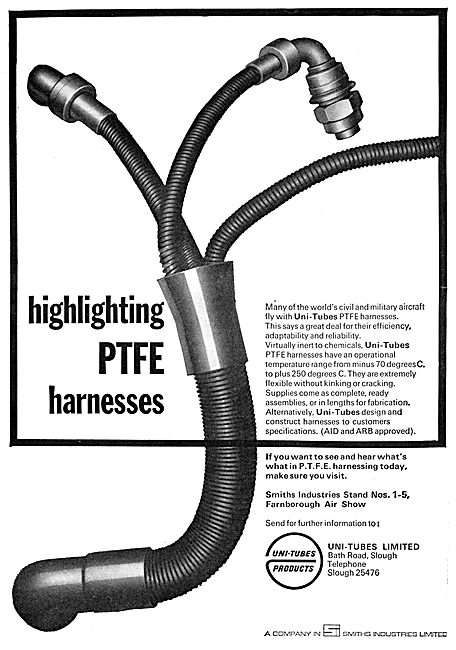 Smiths Uni-Tubes PTFE Harnesses                                  