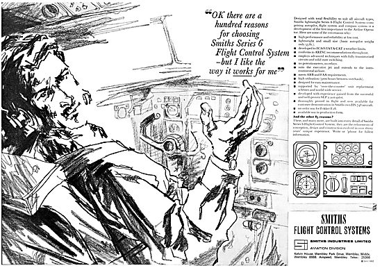 Smiths Series 6 Flight Control System                            