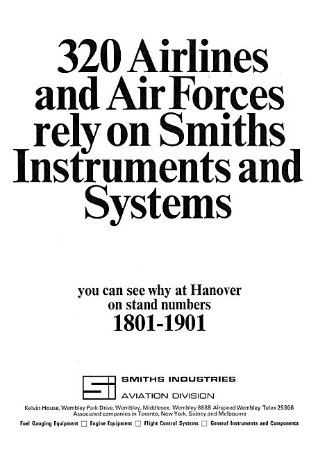 Smiths Flight Control Systems & Aircraft Instruments             