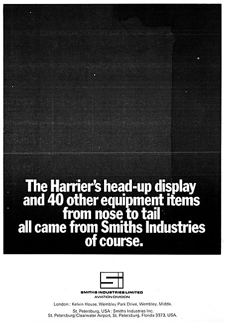 Smiths Aircraft Equipment - Head Up Display                      