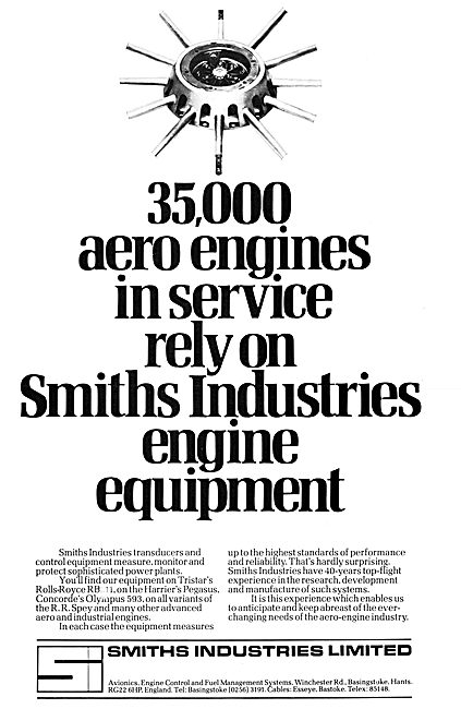 Smiths Industries Aviation Division : Smiths Engine Control      