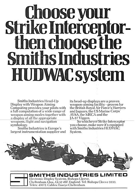 Smiths Industries Aviation Division : Smiths HUDWAC System       