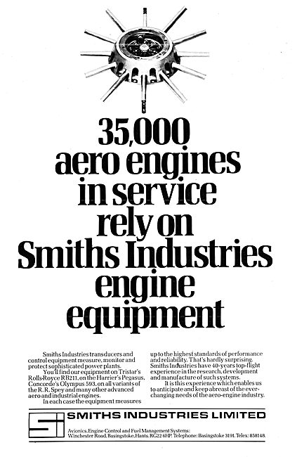 Smiths Industries Aviation Division : Aero Engine Systems        