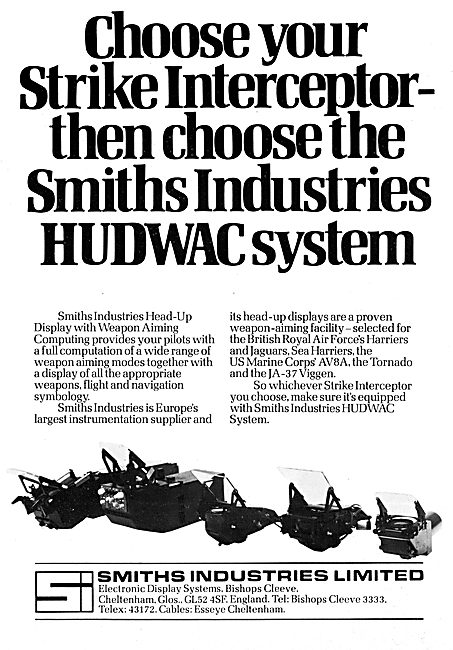 Smiths Industries Aviation Division : Smiths HUDWAC System 1977  