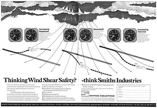 Smiths Energy Rate / VSI Wind Shear Safety                       