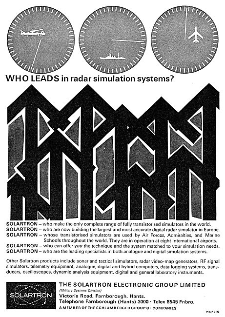 Solartron Radar Simulation Systems                               