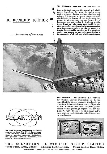 Solartron Transfer Function Analyser - Vibration Harmonics       