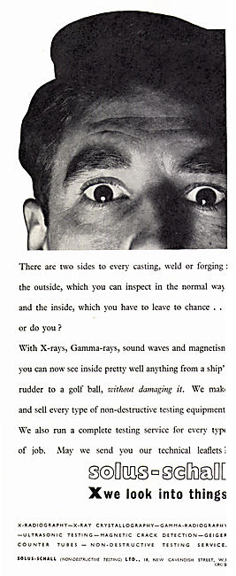 Solus-Schall Industrial Radiography. NDT X-Rays Gamma Rays       