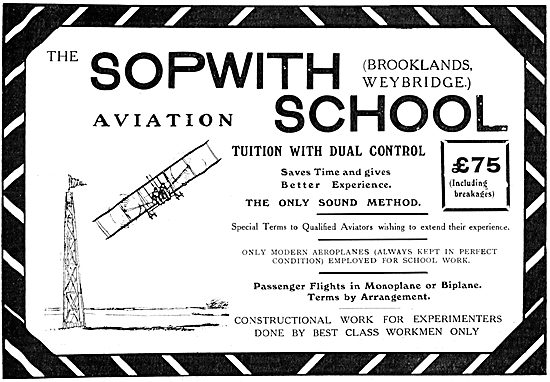 The Sopwith Aviation School - Sopwith School Of Flying           