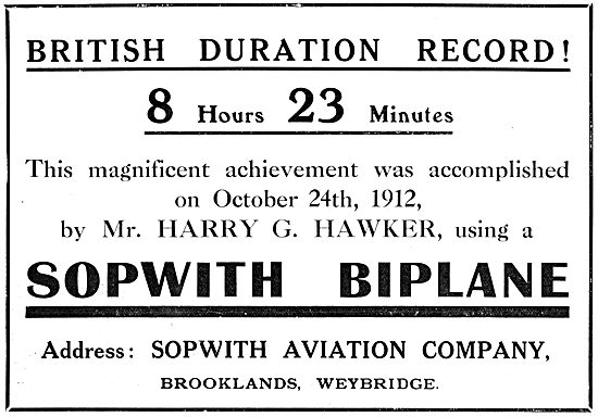 Sopwith Biplane                                                  